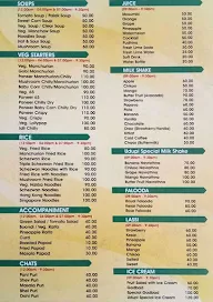 Shri Siddhi Udupi Hotel menu 1