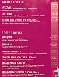 Starstruck menu 3