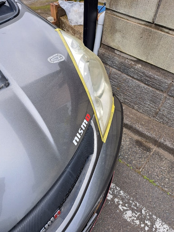 ノートのLOOX ヘッドライト クリア＆プロテクト・左側は静止画のみに関するカスタム事例の投稿画像3枚目