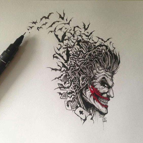 50 Crazy Joker Tattoos Designs And Ideas For Men And Women