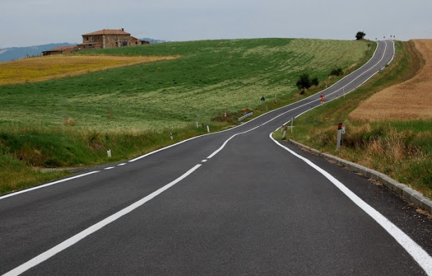 La via Cassia in val d'Orcia di fabri64