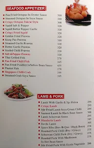 Cantonese Restaurant menu 3