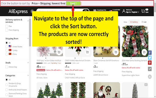 Aliexpress Price Navigator