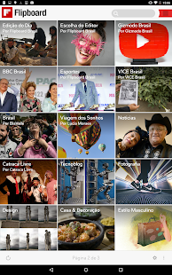  Flipboard– miniatura da captura de ecrã  