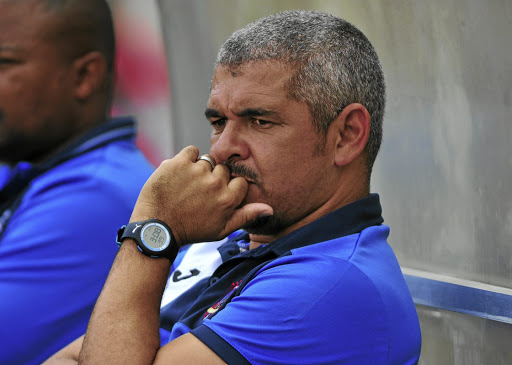 Clinton Larsen, coach of Chippa United, faces a familiar foe tonight. /Gallo Images/ Philip Moloko