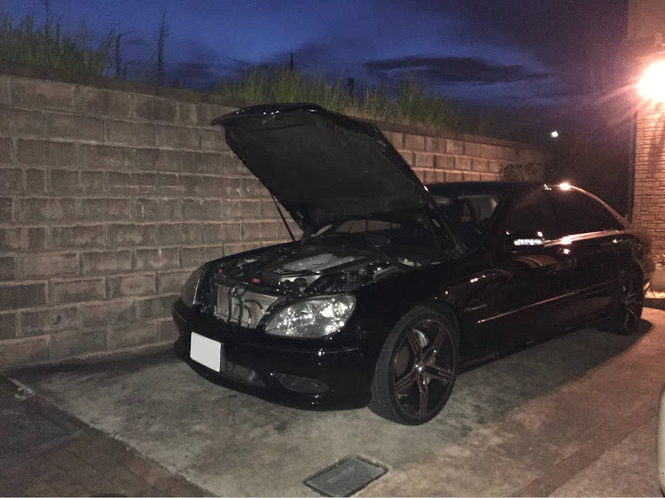 Sクラスセダンの洗車に関するカスタム事例の投稿画像1枚目