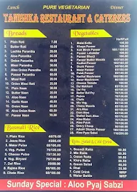 Tanishka Restaurant And Caterers menu 2