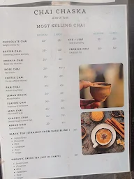 Chai Chaska menu 1