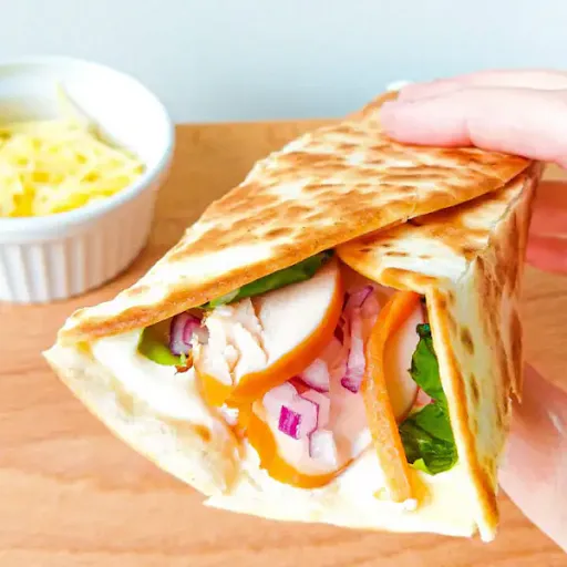 Cheese Chicken Wrap