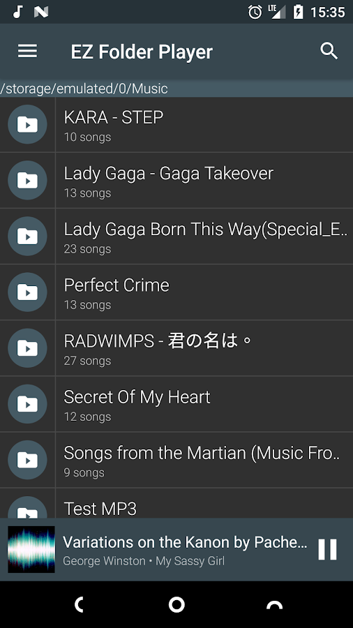    EZ Folder Player- screenshot  