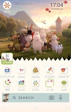 ムーミン谷のなかまたち 壁紙きせかえ Androidアプリ Applion