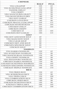 Zakkas Food Mall menu 1