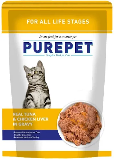 Purepet Wet Cat Food - 1 pkt