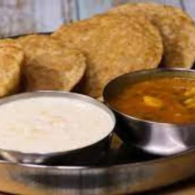 Puri Sabji(4pcs)