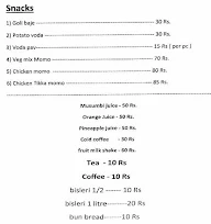Swig N Bite Cafe menu 4
