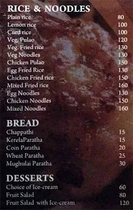 Hotel malabar illam back & white menu 2