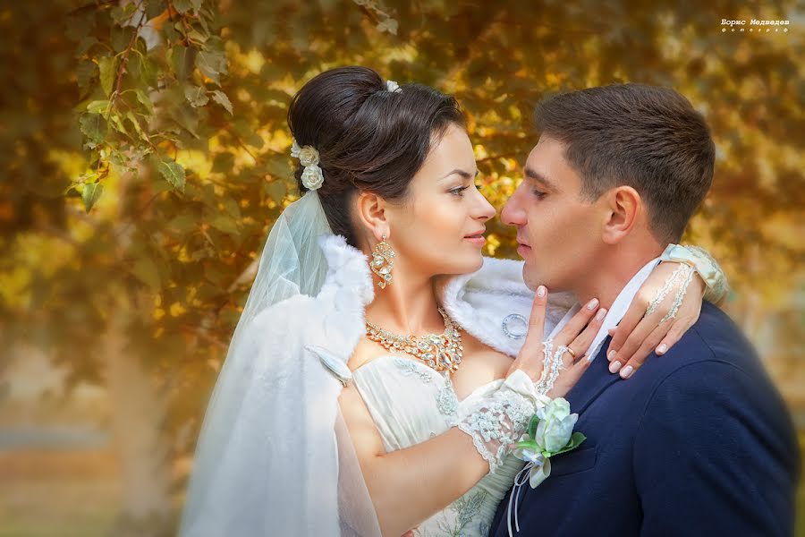 Wedding photographer Boris Medvedev (borisblik). Photo of 16 October 2014