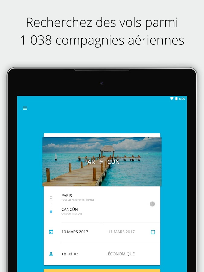   Vols pas chers — Jetradar – Capture d'écran 