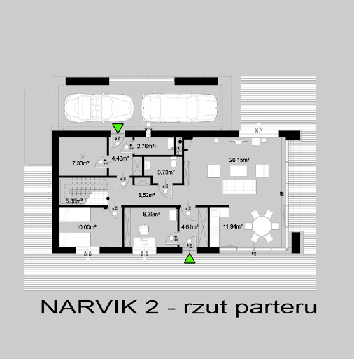 Narvik 2 - Rzut parteru