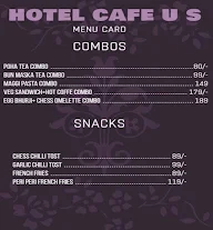 Hotel Cafe U S menu 4