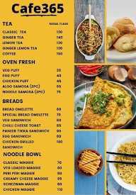 Cafe 365 menu 3