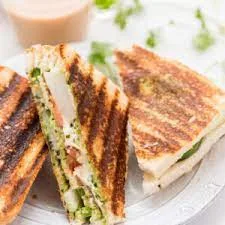 Mint Grilled Paneer Sandwich