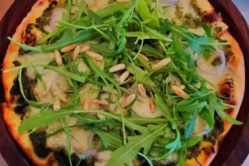 Pesto And Pine Nuts Pizza