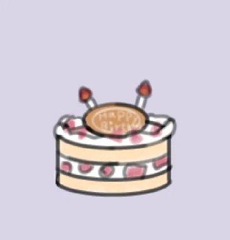 「🎂〇〇さんおめでとう！（ﾊｯﾋﾟﾊﾞ-ｽﾃﾞｲ）🎉」のメインビジュアル