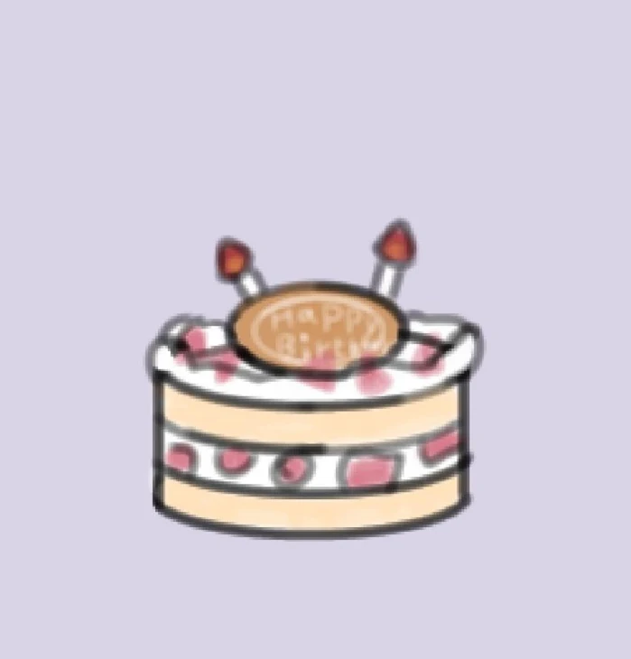 「🎂〇〇さんおめでとう！（ﾊｯﾋﾟﾊﾞ-ｽﾃﾞｲ）🎉」のメインビジュアル