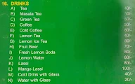 Assam Food Stall menu 1