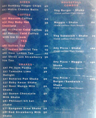 Cafe Box Office menu 2