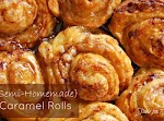 {semi homemade} caramel rolls - Crock Pot was pinched from <a href="http://www.ourtableforseven.com/2012/10/semi-homemade-caramel-rolls.html" target="_blank">www.ourtableforseven.com.</a>