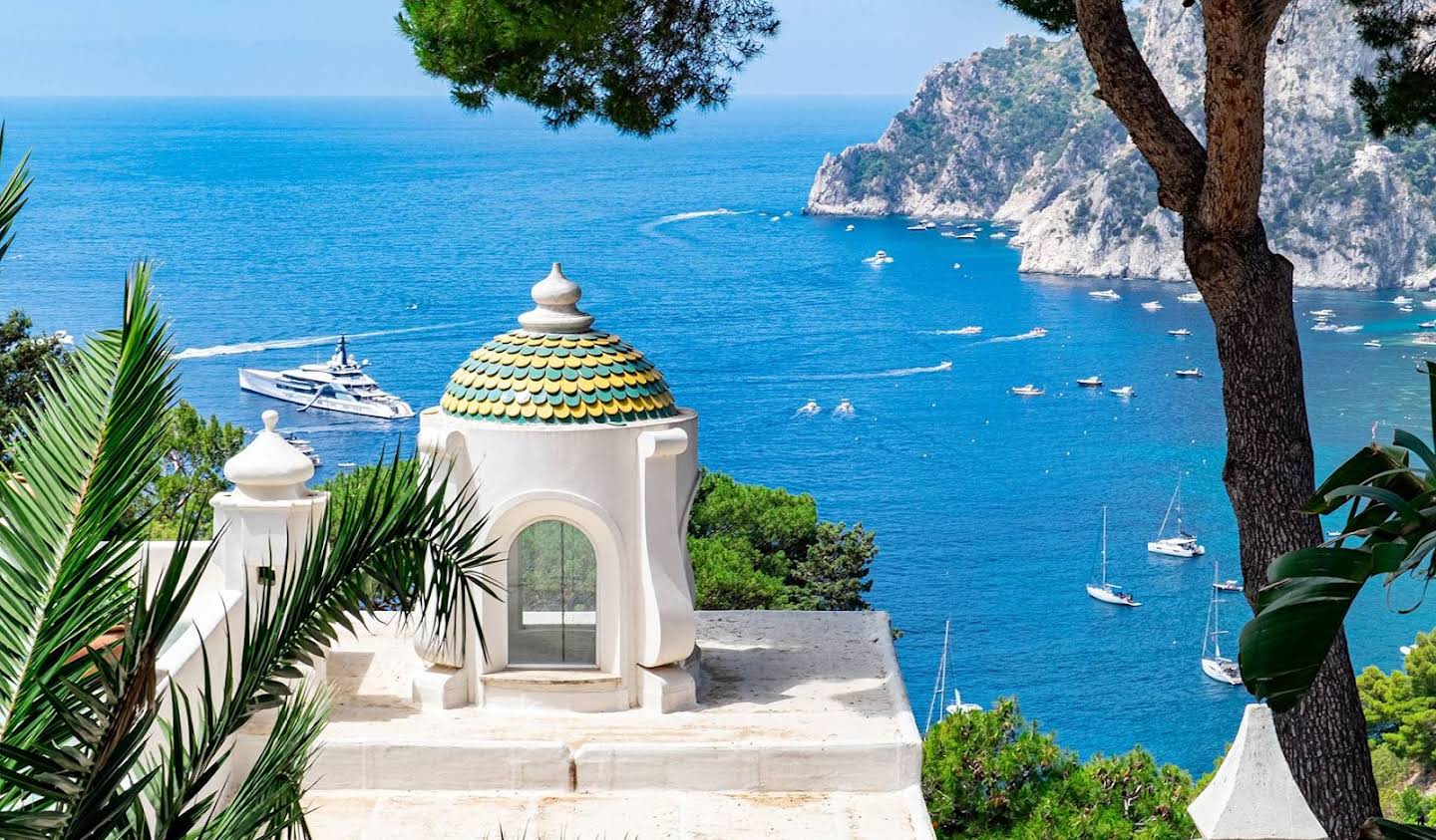 Villa avec piscine et jardin Capri