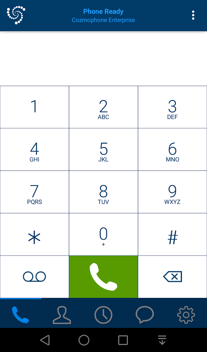 Cozmophone for Android Screen 2