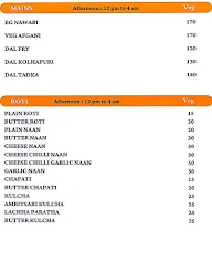 Punyacha Dabewala menu 2