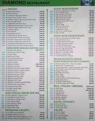 Diamond Cafe menu 8