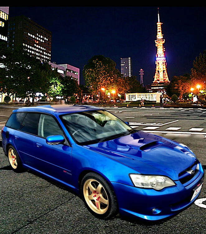レガシィツーリングワゴンの朝の挨拶・ハッタリ画像・チームローガン北海道・チームローガンに関するカスタム事例の投稿画像2枚目