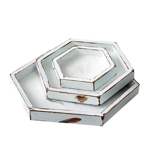 Title 5, Six-sided flat bottom tray for efficient organi...