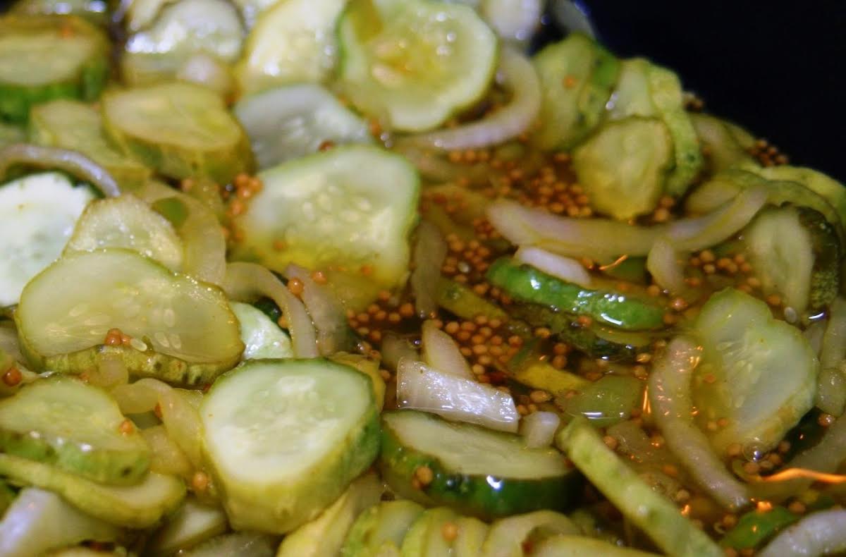 Spicy Bread Butter Pickles Just A Pinch Recipes