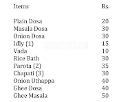 Akshaya Veg Restaurant menu 1