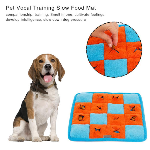 Title 5, Square dog sniffing toy with sound training dev...