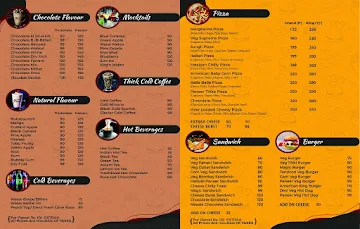 Beyond Temptation menu 