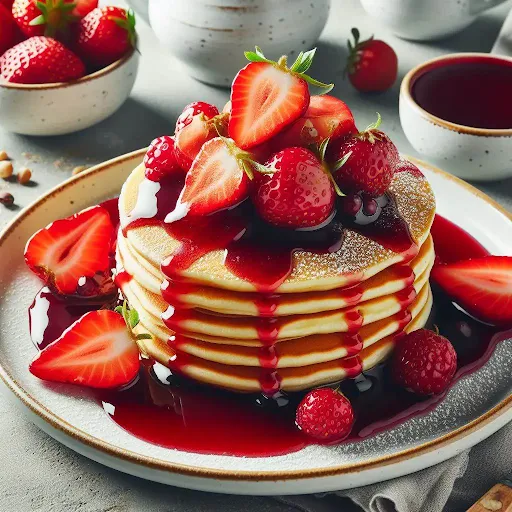 Strawberry Pancake [2 Pieces]