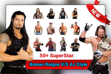 Selfie With Roman Reigns & All WWE Wrestler banner