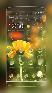 Jarní déšť květiny - náhled