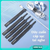 Dây Quấn Cáp Tiện Dụng Ugreen / Topk / Floveme | Dây Dán Dính Gọn Cáp Sạc Tai Nghe