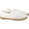 Giày Lười Vải Nữ Cox Shoes 831 - White