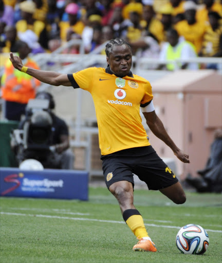 Simphiwe Tshabalala played as a false No 9 in the 1-0 win away to Ajax Cape Town at the Cape Town Stadium on Sunday.