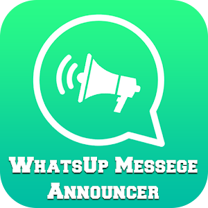 WhatsUp Messenger Announcer  Icon