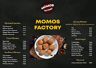 Momos Factory menu 1